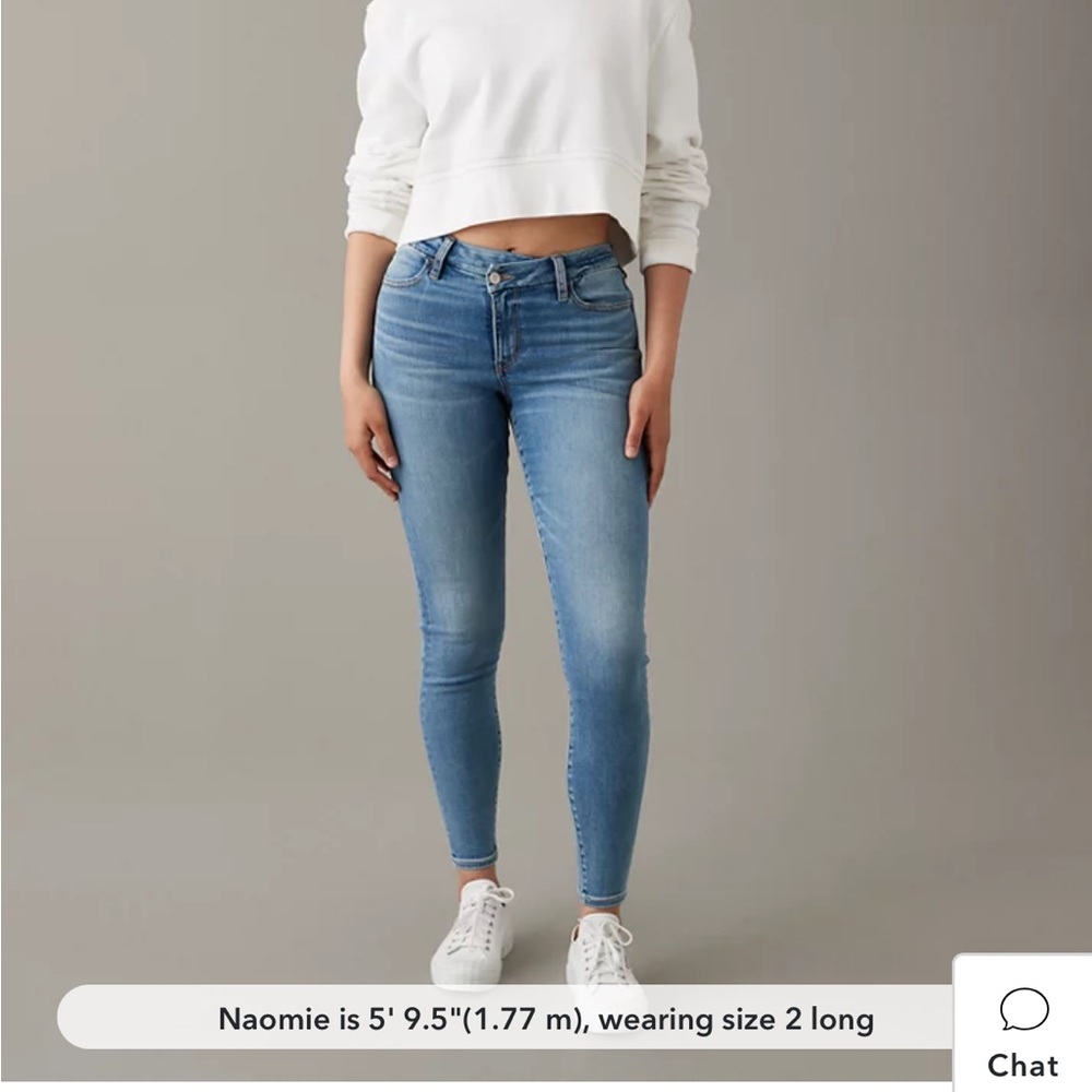American Eagle Next Level Stretch Jeggings X-Long